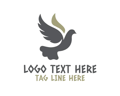 Dove Wings Arc Logo