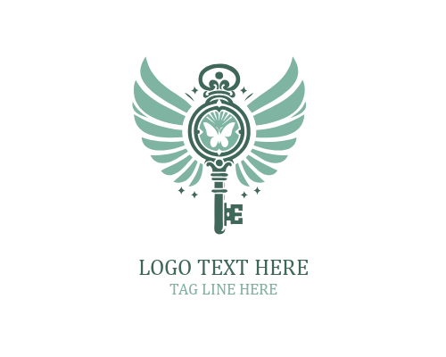 Dreamlock Wings Key Logo