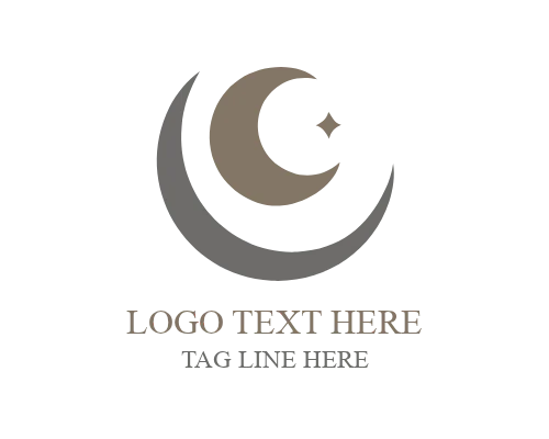  Dreamy Night Moon Logo for Creative Lifestyle Brands