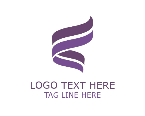 Drift Wave Abstract Ribbon Logo for Creative Branding