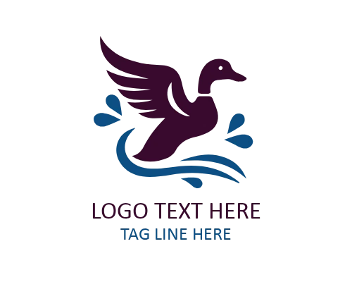  Duck and Reeds Logo for Wetland Brands