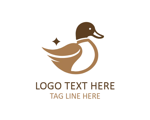Duck Cloud Sky Logo for Dreamy Brands