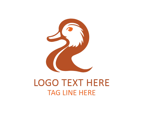 Duck Eco Habitat Logo for Environmental Brands