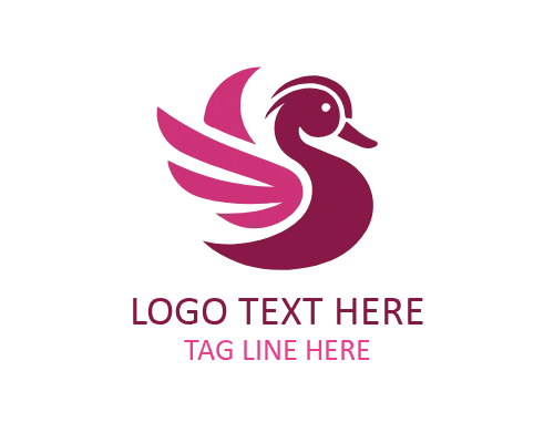 Duck Forest Lake Logo for Outdoor Lifestyle Brands