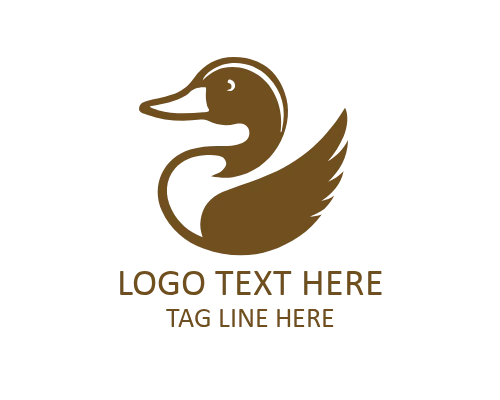 Duck Habitat Logo for Conservation Brands