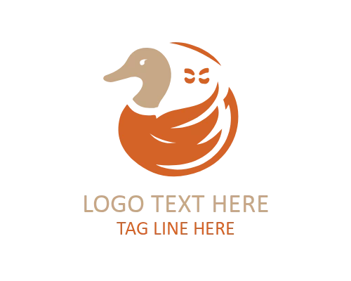 Duck Island Logo for Travel and Eco Brands
