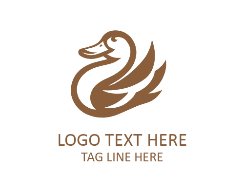 Duck Leaf Eco Logo for Sustainable Brands