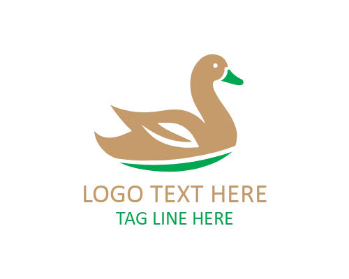 Duck Marshland Logo for Environmental Brands