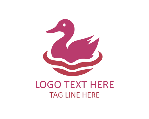 Duck Mosaic Art Logo for Decorative Brands