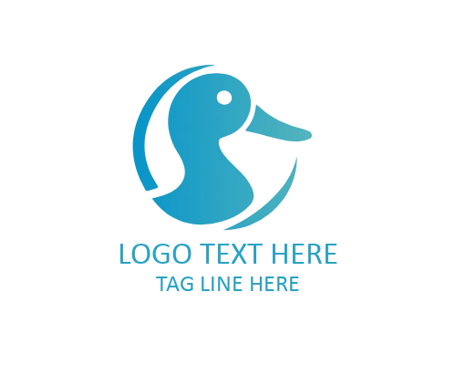 Duck Quacking Logo for Lively and Fun Brands
