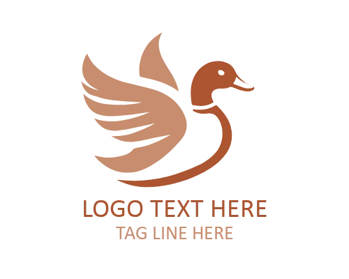 Duck Wave Badge Logo for Coastal Brands