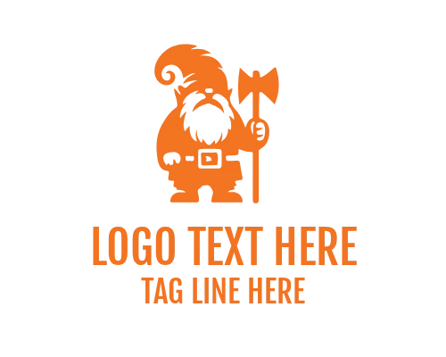 Dwarf Blacksmith Hammer Logo