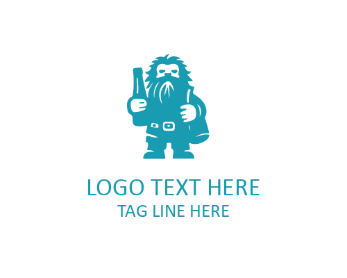 Dwarf Outline Icon