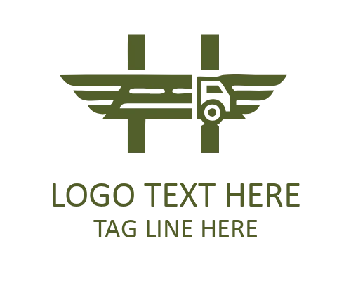 Dynamic Automotive Lettermark H Logo for Speed Branding