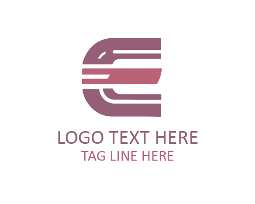 Dynamic Letter E Logo for Modern Brand Identity