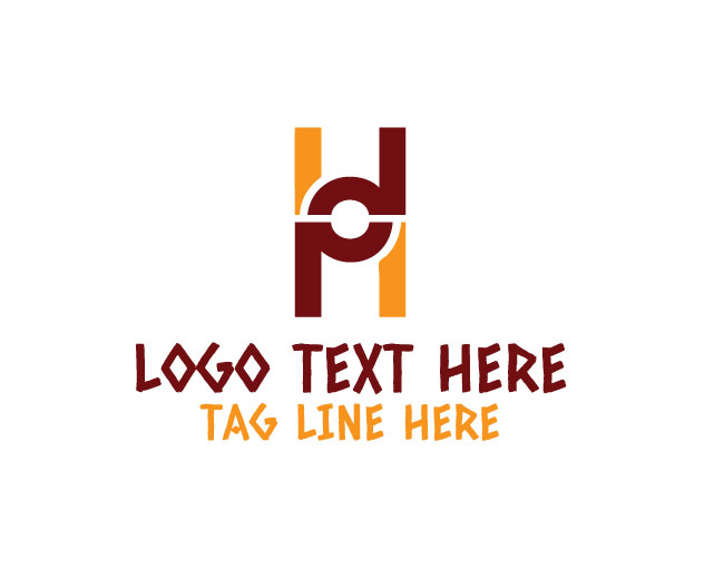 Dynamic Letter H Logo
