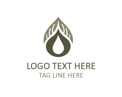  Dynamic Oil Drop Logo