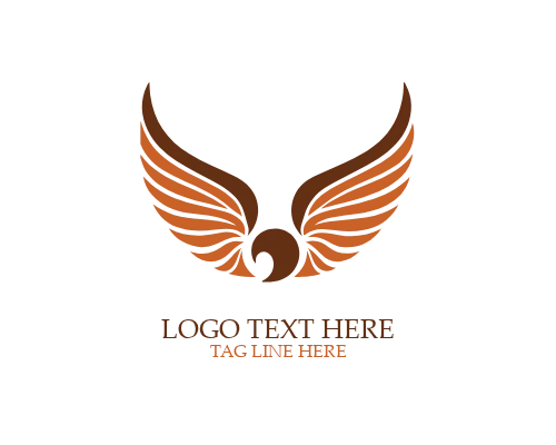 Dynamic Triple Wings Logo
