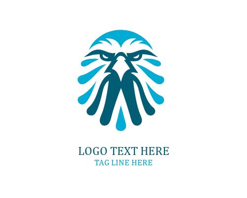 Eagle A Letter Mark Logo