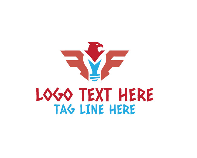 Eagle Blub Bird Logo