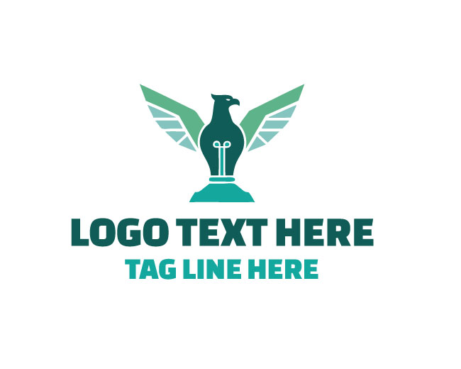  Eagle Blub Bold Logo