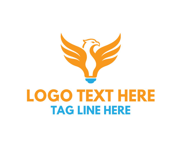  Eagle Blub Creative Logo