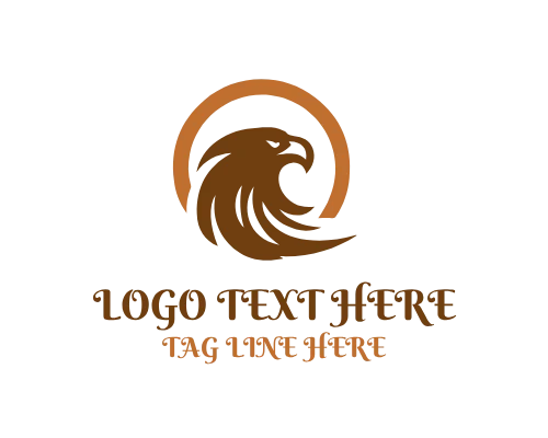 Eagle Bold Stamp Logo