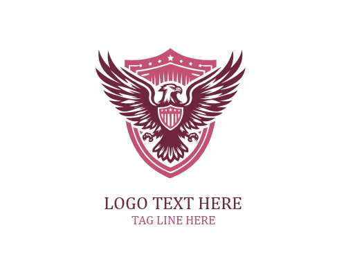 Eagle Bolt Shield Logo