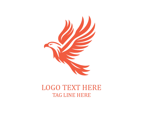 Eagle Circle Emblem Logo