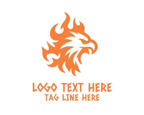 Eagle Line Art Logo