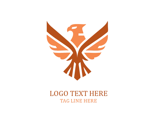 Eagle O Letter Mark Logo