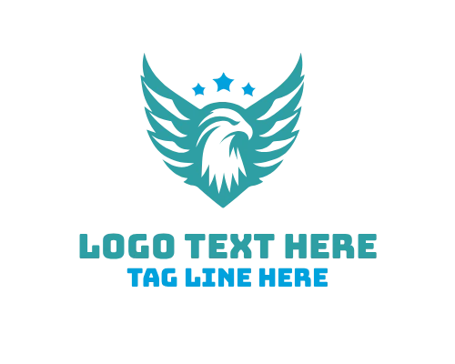 Eagle Sharp Beak Logo