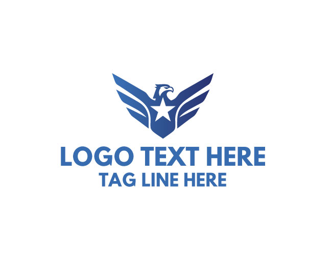 Eagle Star Best Design Logo logo template preview