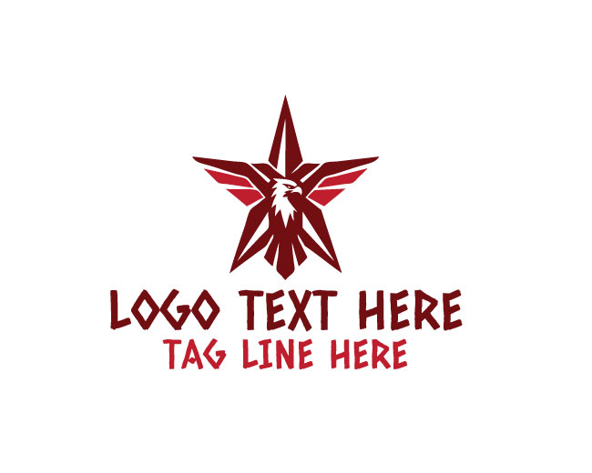 Eagle Star rise Logo logo template preview