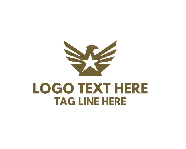 Eagle Star Sky Rise Logo logo template preview