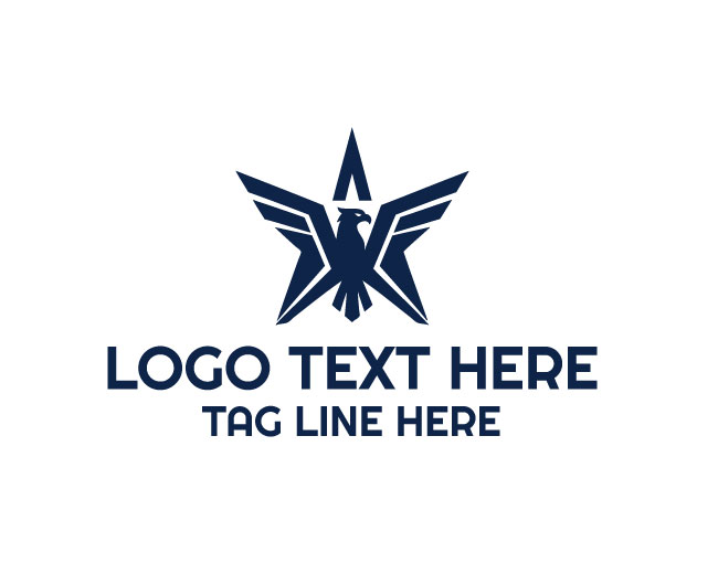 Eagle Star Skyline Logo logo template preview