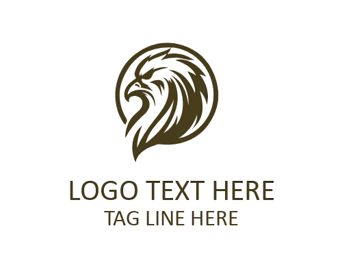 Eagle Wave Abstract Logo