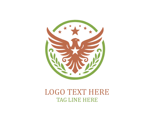 Eagle Wing Shield Logo