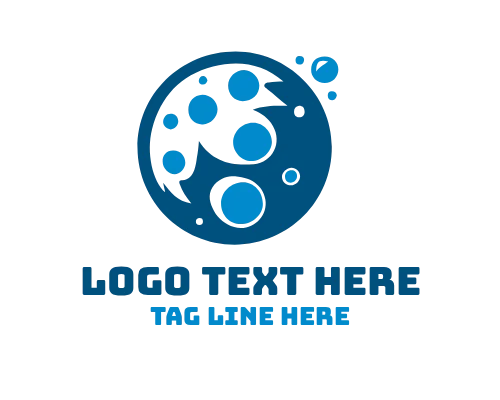 Earth Blue Planet Globe Nature Logo