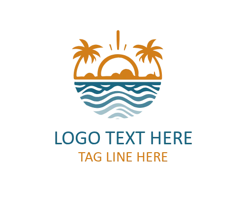 Earth Nature Logo for Sustainable Brand Identity