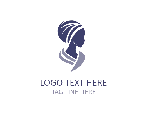 Earth Song African Woman Logo