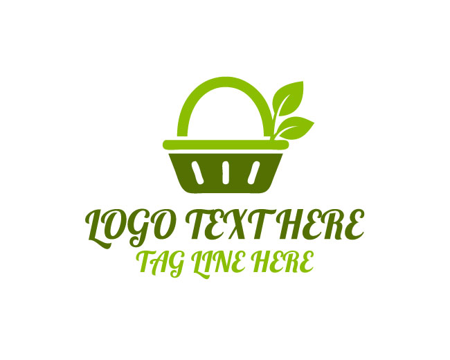 Eco Basket Circle Logo