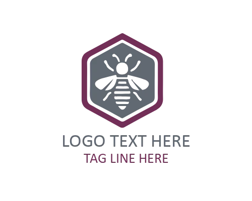 Eco Bee Logo for Sustainable and Green Brands
