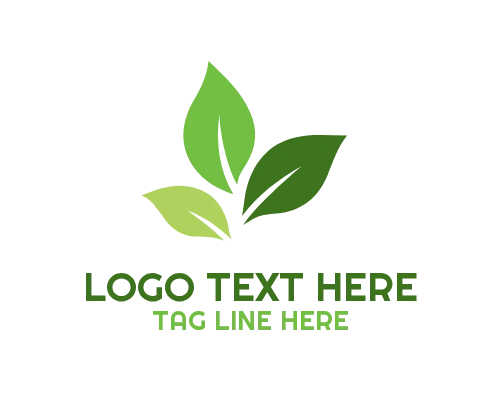 Eco Botanical Leaf Logo