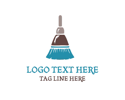 Eco Broom Cleaning Logo