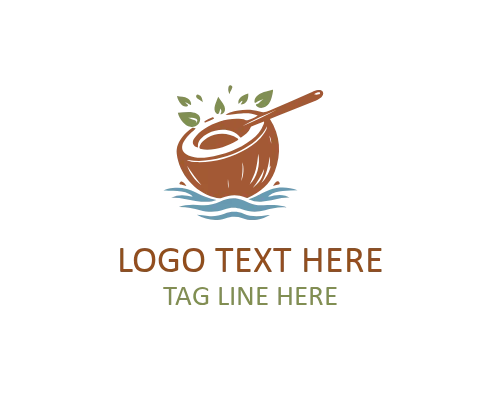 Eco Coconut Brand Symbol