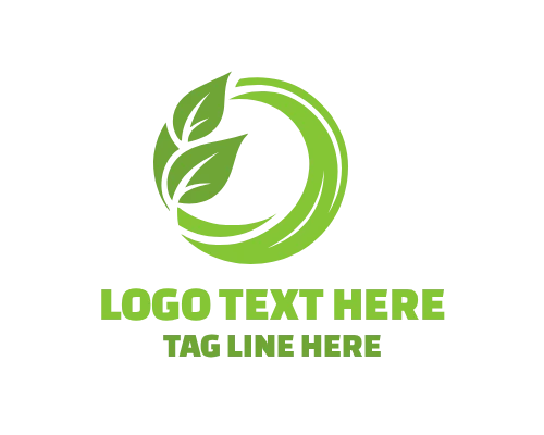 Eco Connection Leaf Logo