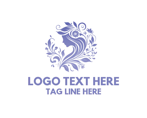 Eco Conscious Woman Tree Logo