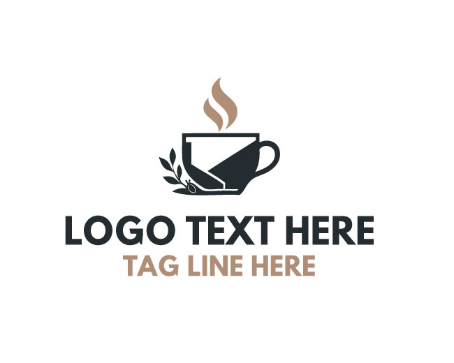 Eco Cup Green Leaf Logo