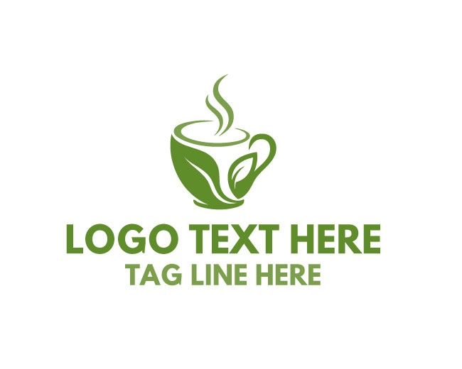 Eco Cup Leaf Logo